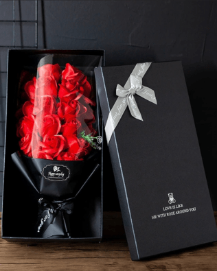 Bukiet Mydlanych Róż – Idealny Prezent na Walentynki